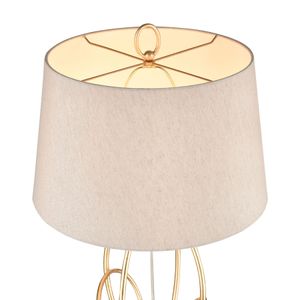 Morely 63'' High 1-Light Floor Lamp - Gold Leaf 3