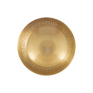 Greek Key Bowl - Set of 3 Brass 7