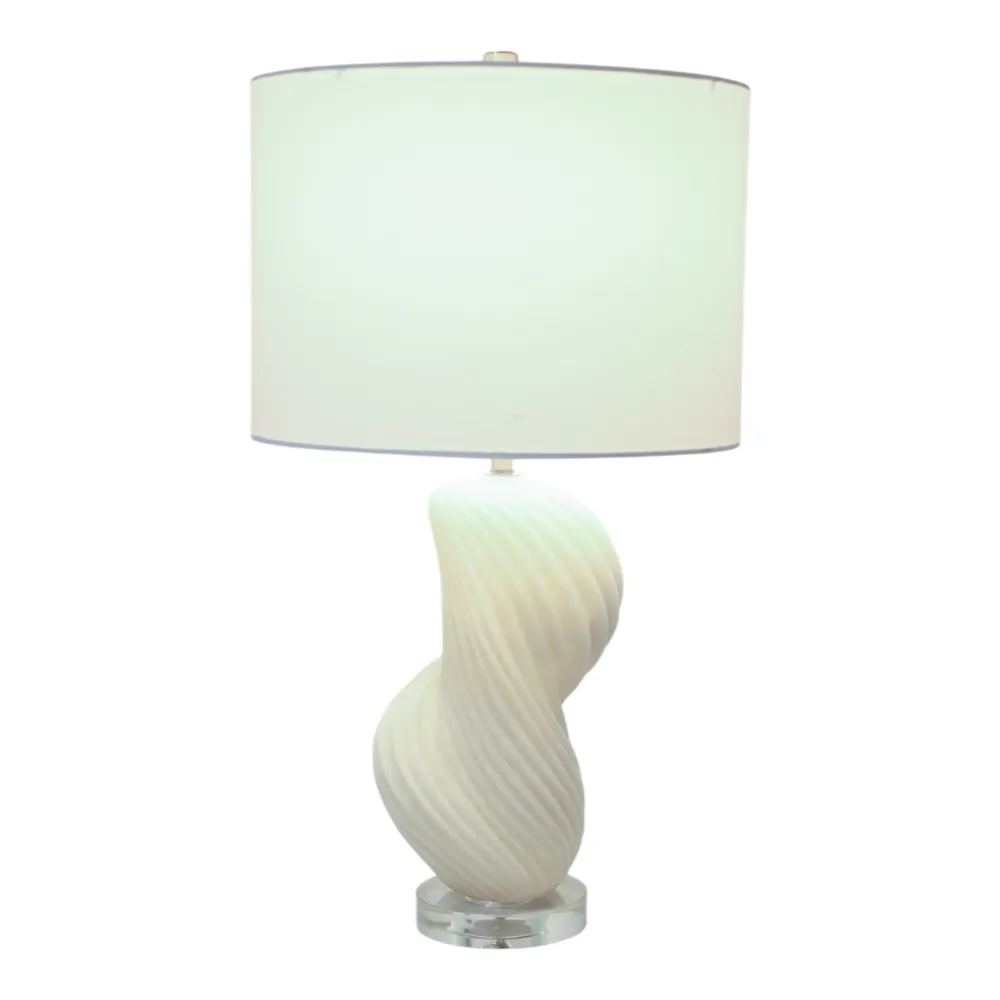 GIBSONWICK IVORY LAMP 26 (IN)