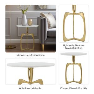 HAWLEYLEY GOLD TABLE 23 (IN) 9