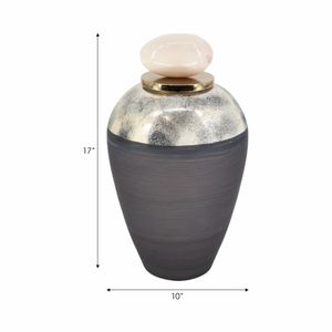 HAMLINRIDGE GRAY JAR 17 (IN) 9