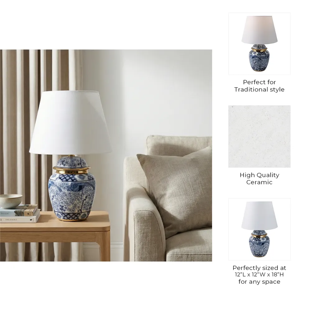 DANFORTHWIND BLUE LAMP 18 (IN)