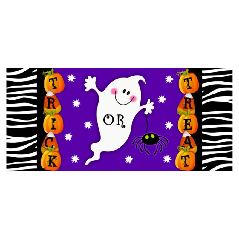 10" x 22" Trick or Treat Mini Mat Insert