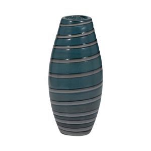 DENVERRIDGE BLUE GLASS VASE 12 (IN) 1