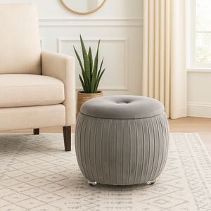 HENLEYFORD BROWN STOOL 18 (IN) 2