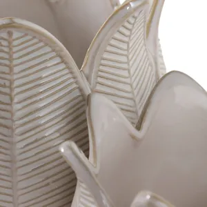 BRADYRIDGE SET OF 2 IVORY PLANTER 7 (IN) 7