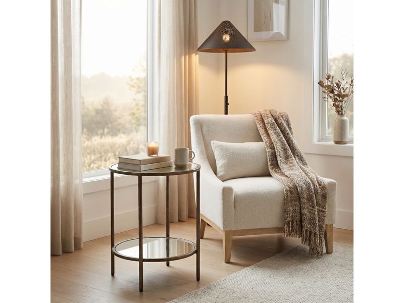 Anelli Side Table Bronze 2