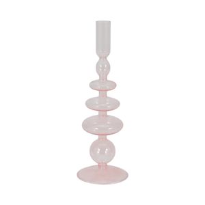 ELLENLAND PINK CANDLE HOLDER 11 (IN) 1