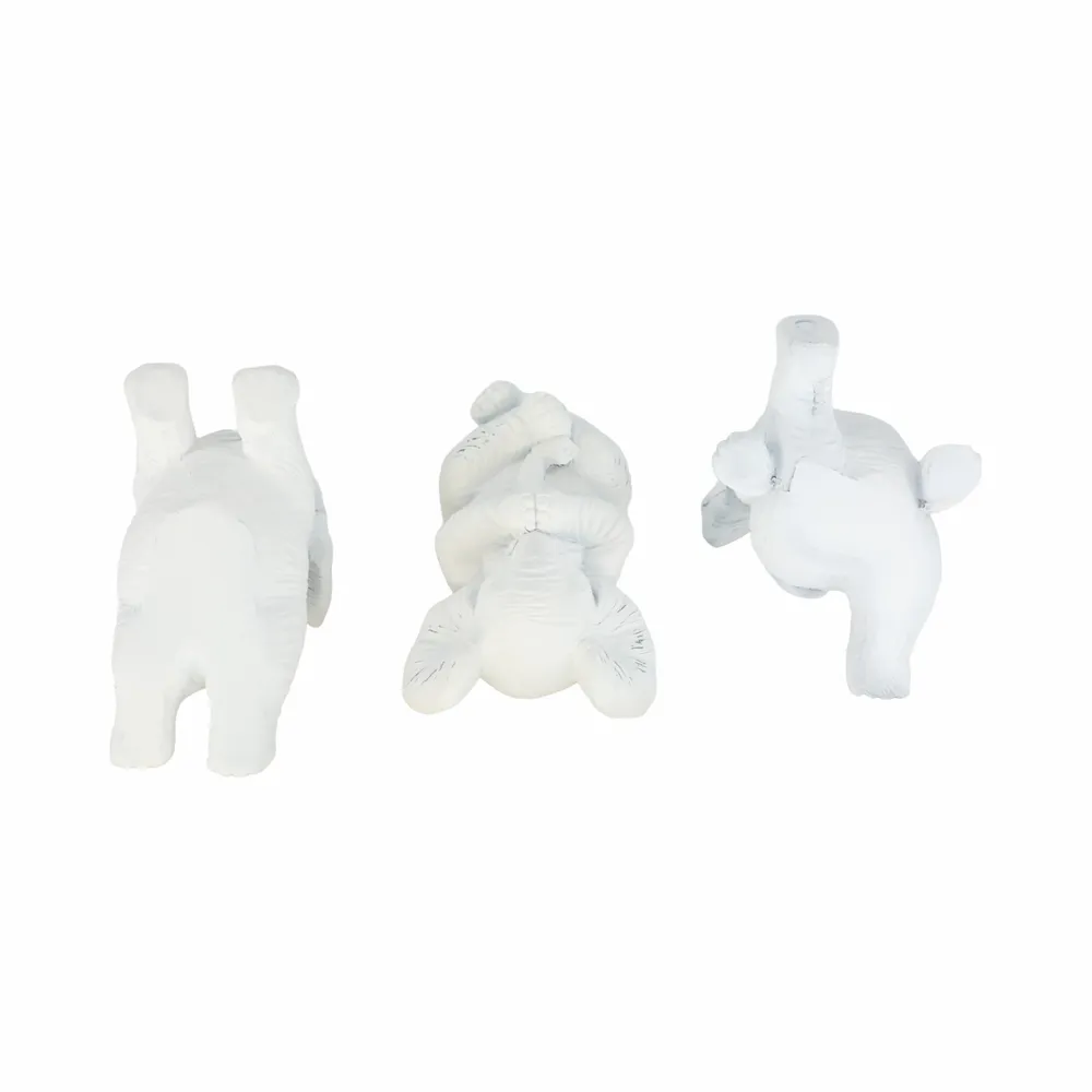 WALTONTON SET OF 3 WHITE DECOR 6 (IN)