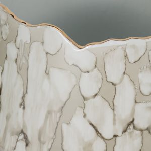 HANSONMILL GRAY VASE 17 (IN) 6