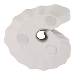 WRENMORE WHITE VASE 11 (IN) 9
