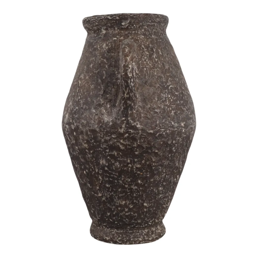 NATESTONE BROWN VASE 31 (IN)