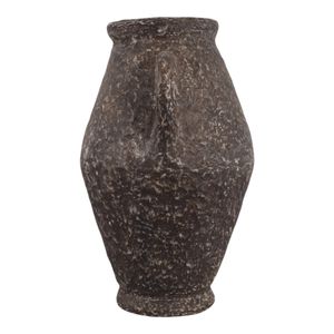 NATESTONE BROWN VASE 31 (IN) 4