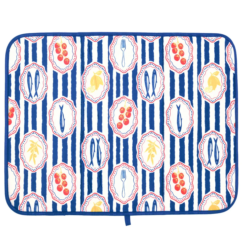 Mediterranean Market Drying Mat