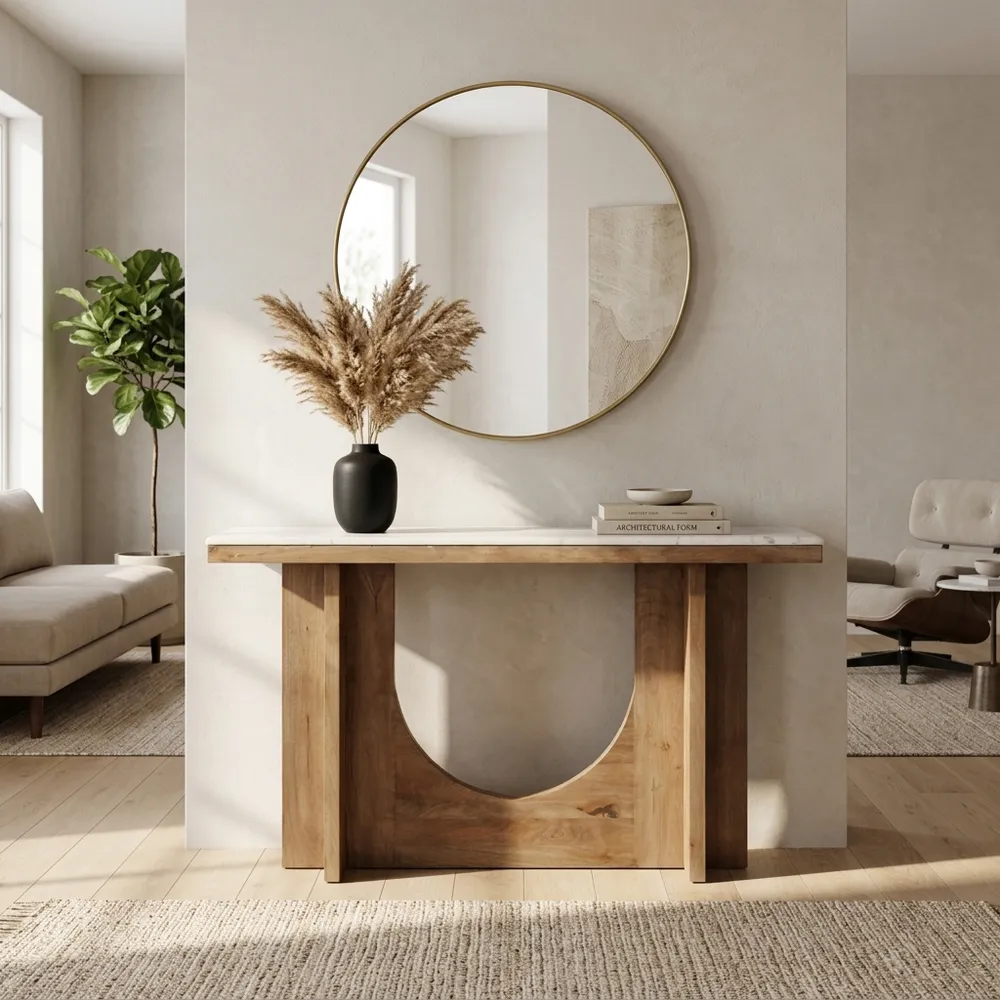 DEANHAM TAN CONSOLE 53 (IN)