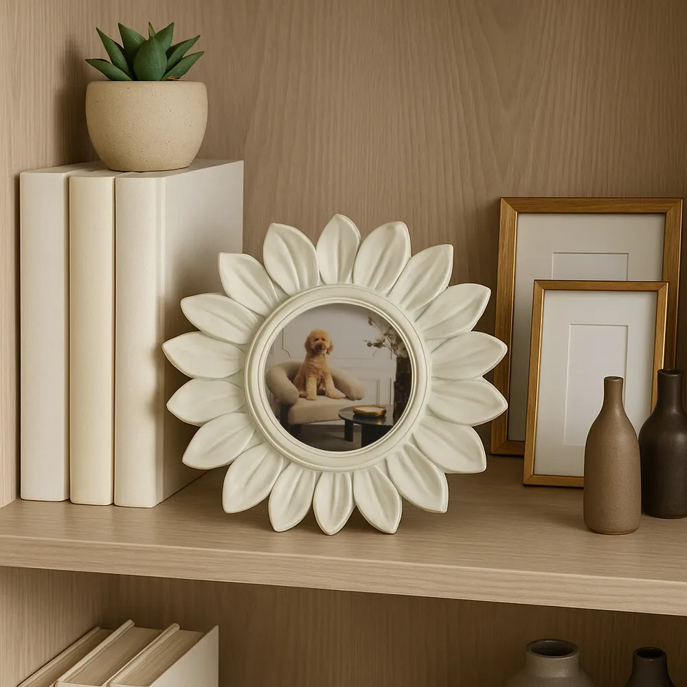 TARABEACH IVORY FRAME 8 (IN)