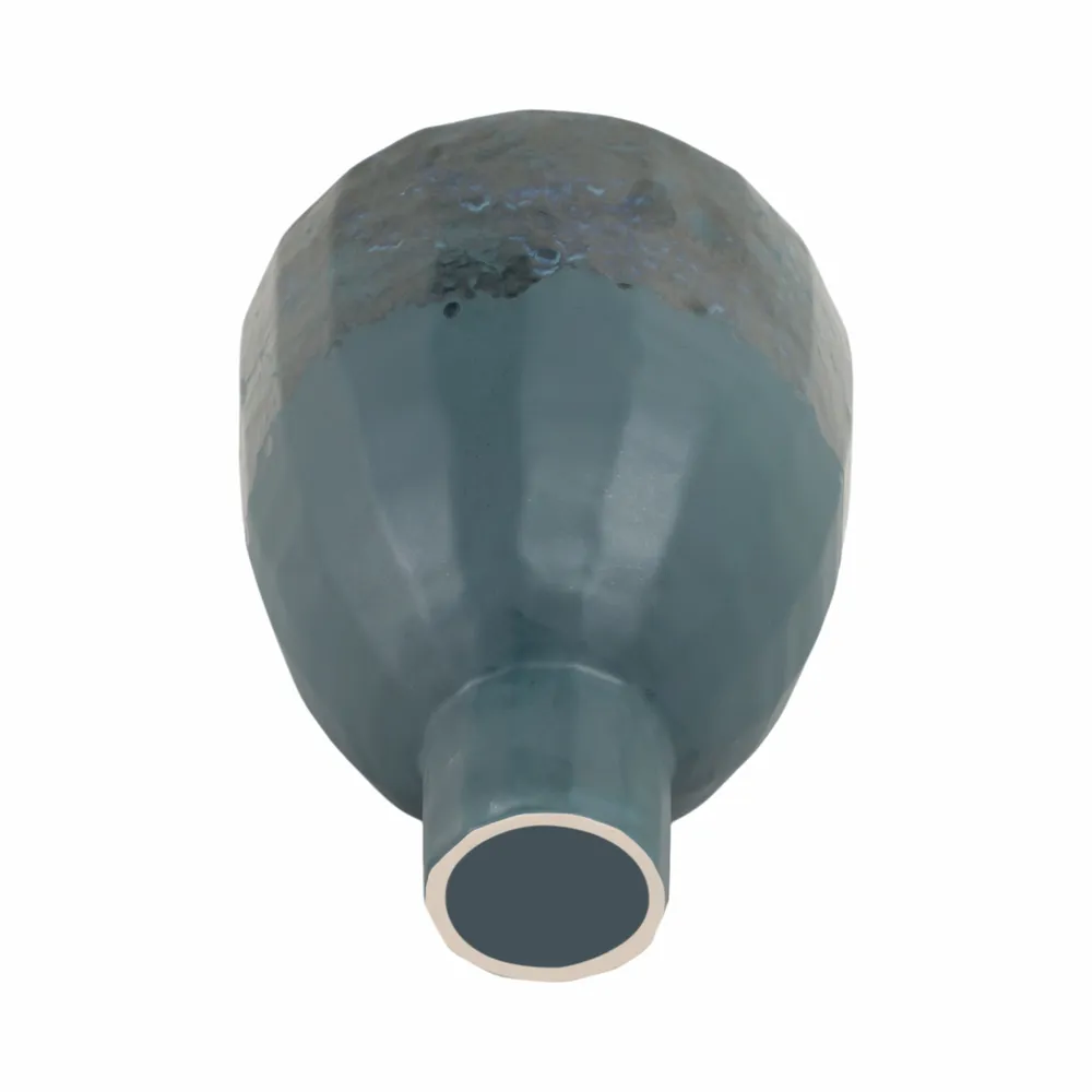 LUCASLAKE BLUE VASE 14 (IN)