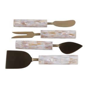 BRONSONTON SET OF 4 WHITE SERVEWARE 8 (IN) 9