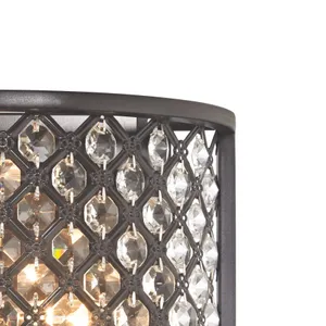 Genevieve 6'' High 2-Light Sconce - Oil Rubbed Bronze 4