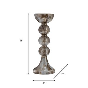 BECKETTOAK GOLD CANDLE HOLDER 18 (IN) 10