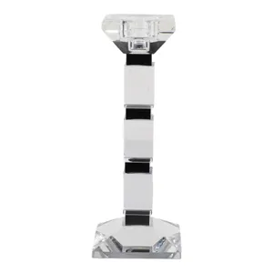 DALEYBROOK CLEAR CANDLE HOLDER 10 (IN) 1