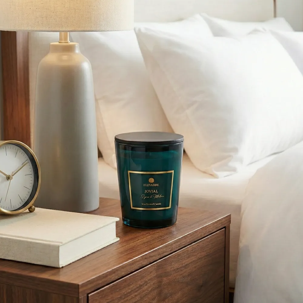 ROWANSTONE JOVIAL SUGAR & MELON CANDLE 7 (IN)
