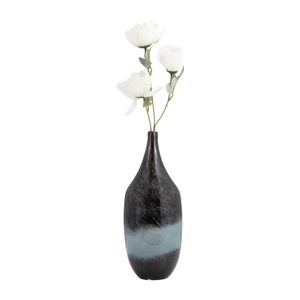 FINLEYMOOR BLUE GLASS VASE 14 (IN) 3