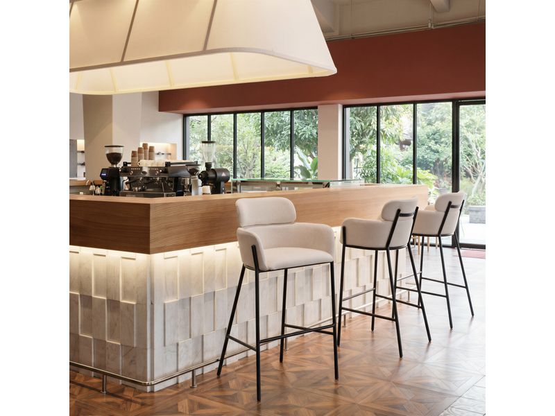 Bremor Barstool Beige 2
