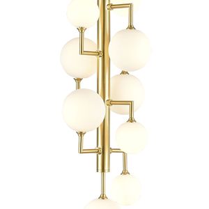Keir 8'' Wide 13-Light Chandelier - Gold 3