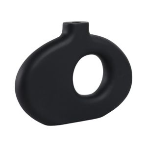 GRIFFINMOOR BLACK VASE 10 (IN) 4