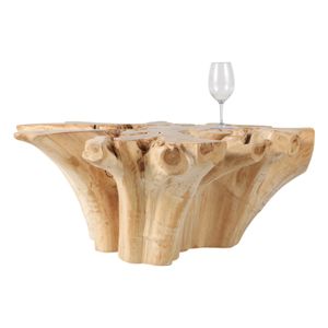 SHELTONFIELD TAN COFFEE TABLE 18 (IN) 4