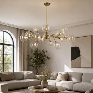 FOLEYSIDE GOLD CHANDELIER 12 (IN) 7