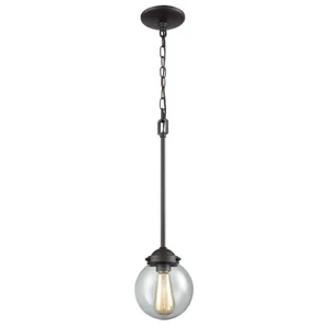Beckett 6'' Wide 1-Light Mini Pendant - Oil Rubbed Bronze 1