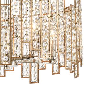 Equilibrium 19'' Wide 5-Light Chandelier - Matte Gold 5