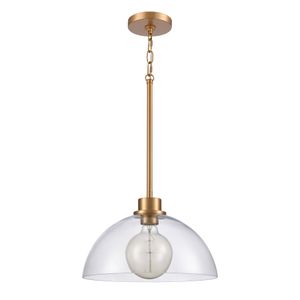 Julian 14'' Wide 1-Light Pendant - Brushed Gold 2