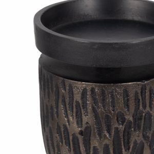 GARNERFORD SET OF 3 BLACK CANDLE HOLDER 16 (IN) 5
