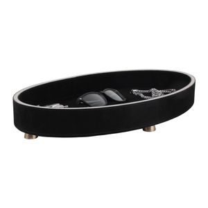 DEWEYLAKE BLACK TRAY 3 (IN) 3