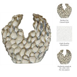 GILBERTBURN IVORY VASE 12 (IN) 8