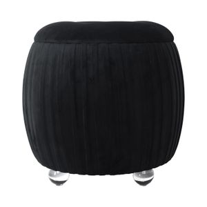 HENLEYFORD BLACK STOOL 18 (IN) 1