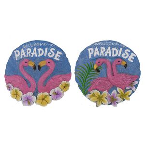 10" FLAMINGO STEPPING STONE 2-ASST 1