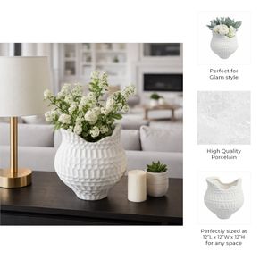 DILLONGROVE IVORY VASE 12 (IN) 10