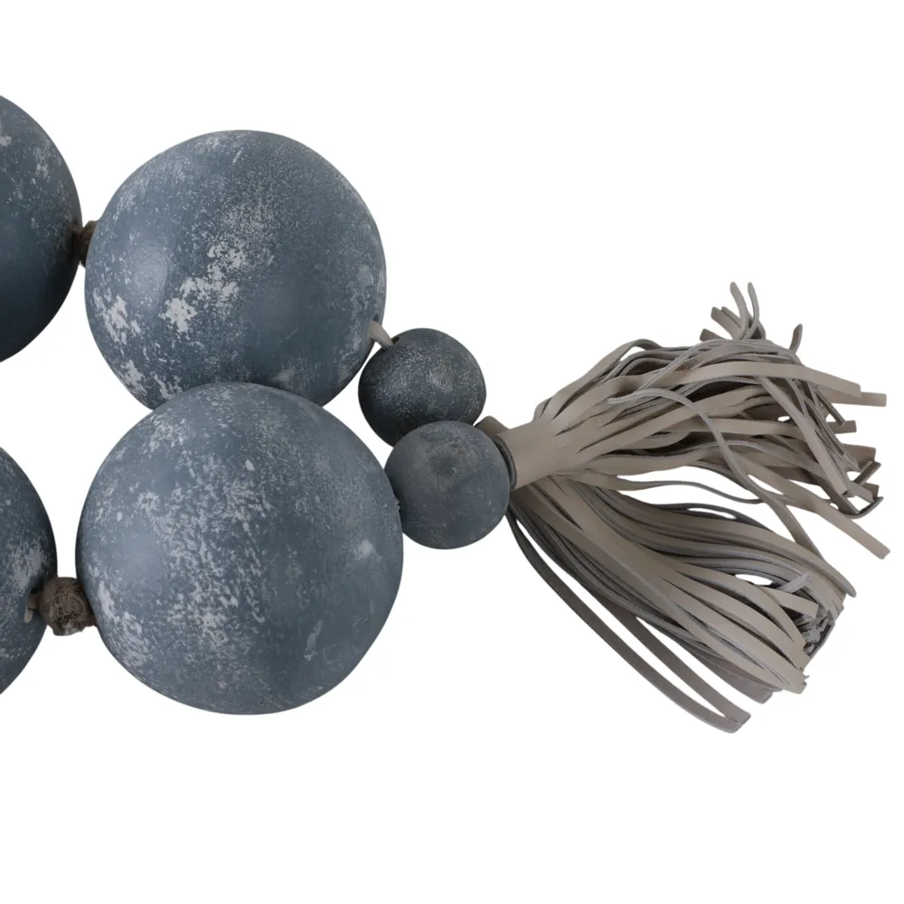 FINCHVIEW BLUE BEAD 3 (IN)