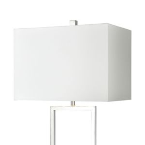 Dunstan Mews 31'' High 1-Light Table Lamp - Chrome 3