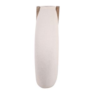 FINTONSIDE WHITE VASE 18 (IN) 4
