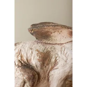 Faux Concrete Sitting Rabbit 4