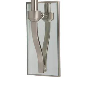 Roule Mirror 17'' High 1-Light Sconce - Brushed Nickel 3