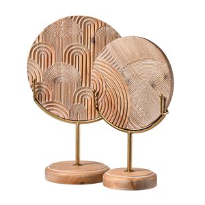 Lambert Carved Object - Large Natural 4