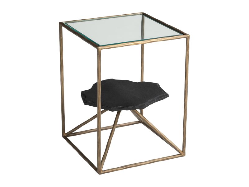 Ranol Side Table Brass 4