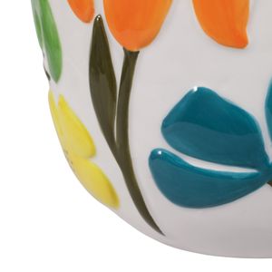 NICKGROVE SET OF 2 ORANGE PLANTER 7 (IN) 7