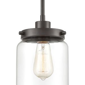 Mason 6'' Wide 1-Light Mini Pendant - Oil Rubbed Bronze 3